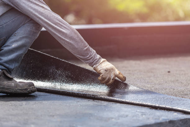 Professional Exterior Waterproofing technician working in Quincy, OH